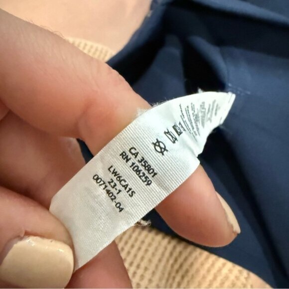 Lululemon Smooth Fit Pull-On High-Rise Cropped PantsTrue Navy - Picture 11 of 12